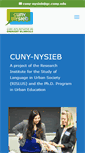 Mobile Screenshot of cuny-nysieb.org